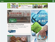 Tablet Screenshot of businessjournaldaily.com